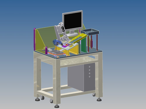ccd视觉检测设备-液晶面板视觉检测机台-接插